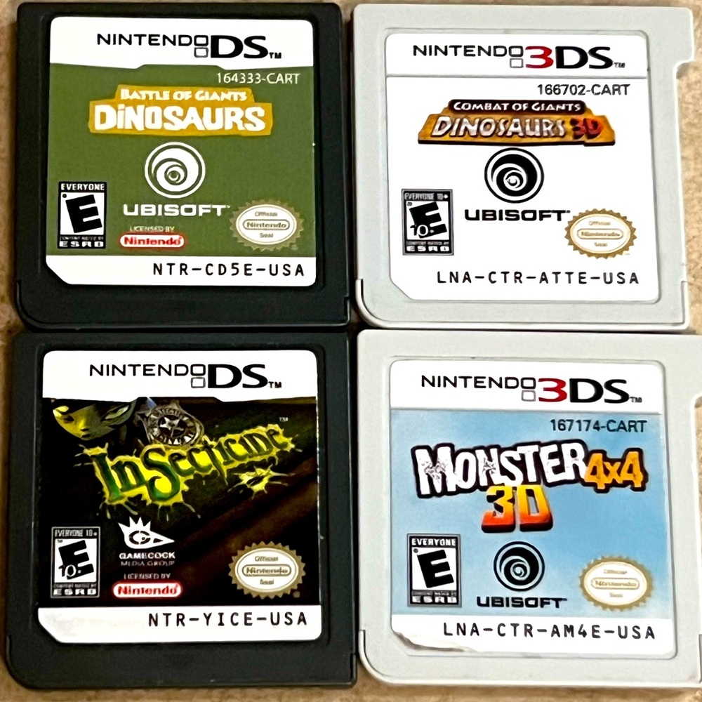 Nintendo 3DS and Ds Games